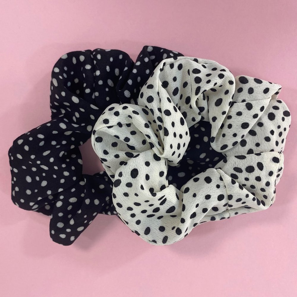 Dalmatian Days Scrunchie Pack | Hair Ties